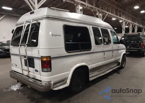 1993 Ford Econoline E150 Van из США, поврежденный, VIN 1FDEE14H0PHB85252